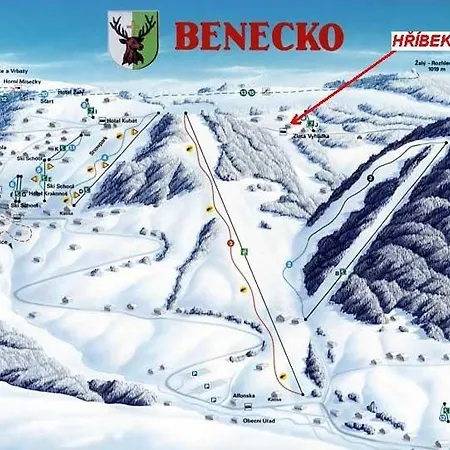 Horska Hribek 900 Mnm Horská chata Benecko